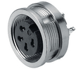 Mini Connector Socket 8 Contacts, 5A, 60V, IP67
