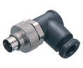 Cable Connector Plug 2 Contacts, 4A, 125V, IP67