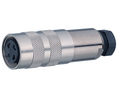 Mini-connector Aansluiting 8 Contacten, 5A, 60V, IP67