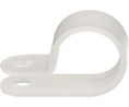 Cable Clamp, 24mm, Polyamide 6.6, Natural, Screw