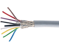 Multicore Cable, Cy Copper Shield, Pvc, 20x 0.22mm², 100m, Grey