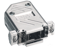 D-Sub Haube metallisiert, DA-15, ABS