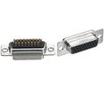 High Density D-Sub Connector, Socket, DA-26, Solder Cup / Soldering Lugs / Straight