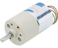 DC Motor, 27 mm, with Gearbox 90:1 12 VDC