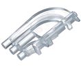 Light Pipe, 22.86mm, 3 x 1, Clear, Pack of 5 pieces