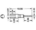 DIL socket 1 PK=100 kappaleen pakkaus