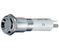 LED kehyksellä V 565nm, P 660nm, K 590nm Vihreä, punainen, keltainen 8mm 24V IP67