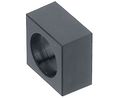 Press lock hood, Plastic, Black, EAO 61 Series, Pack of 5 pieces