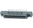 Card Edge Connector, Socket, Straight, Contacts - 44, Rows - 2