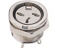 Female Panel Connector, 2A, 34VAC/VDC, 3 Poles, Socket