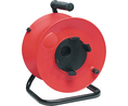 Empty Cable Reel, Red