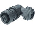 Cable Box, 3p+E, Socket, 4 Contacts, 16A, 400VAC, IP66 / IP67