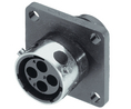 Female receptacle Trim Trio 12-pin IP65, Socket, 12 Contacts, IP65