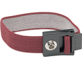 ESD Wrist Strap, 10 mm Male Stud, Bordeaux