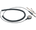 ESD Spiral Cable, 7 mm / Banana / Crocodile Clip, 1.8m