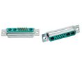 D-Sub hybrid-socket, Socket, 25W3, Soldering Lugs