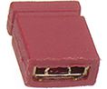 Insulated CAB 4 Jumper, 1.5A, 1 x 2, 2.54mm Pitch