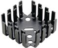 Kühlkörper Schwarz, eloxiert 6.8K/W 42x42x17mm