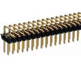 PCB Header, Male, 3A, 250V, Contacts - 72, Pack of 10 pieces