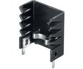 Kühlkörper Schwarz, eloxiert 13.4K/W 25.4x12.7x29.97mm