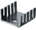 Kühlkörper Schwarz, eloxiert 24K/W 19.05x19.05x9.65mm