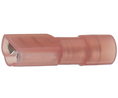 Spade Connector, Insulated, Red, 0.5 ... 1mm², Socket, Pack of 100 pieces