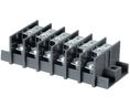 Flat plug connector 4 mm² Nickle-Plated Brass, Polycarbonate Insulation