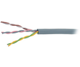 Multipair Cable PVC 3x2x0.25mm² Bare Copper Grey 100m