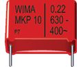 Capacitor, Radial, 220nF, 600VAC, 1kVDC, 10%