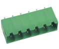 Pin header, straight, Right Angle, 5mm Pitch, 4 Poles