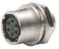 Minikabelkontakter Sockel 6 Antal kontakter, 2A, 140VDC, IP67