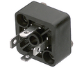 Appliance plug, Plug, 250V, 4A, Contacts - 4