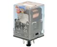 Industrierelais 2 Wechsler AC 24V 10A Steckbare Anschlussklemme MKS