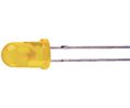 LED 590nm Yellow 3mm T-1 Pack of 100 pieces
