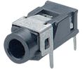 Jack Panel Socket, Socket, Stereo, Right Angle, 3.5 mm