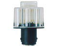 LED Bulb 230V 15mA BA15d Red