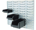 Storage Container ESD, 228x125x101mm, Polypropylene (PP), Black
