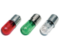 Ampoule LED 28V 7.5mA BA9s 825mcd Vert