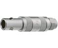 HF-Złącze na kabel NIM-CAMAC, NIM-CAMAC, Mosiądz, Wtyk, Prosty, 50Ohm, Końcówka lutowana, końcówka zaciskana