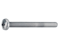 Screw, Machine / Pan Head, Phillips, PH1, M2.5, 6mm, Pack of 100 pieces
