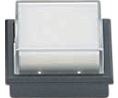 Switch Cap Square Transparent Plastic