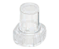 Schalterkappe Rund 6.5mm Transparent Kunststoff Serie 1S