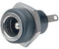DC Power Connector, Socket, Straight, 5.7x10xmm