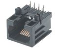 Modulaarinen liitin, Jakki, RJ22, CAT3, Suora kulma, Asennot - 4, Kontaktien määrä - 4, Suojaamaton, 10 kappaleen pakkaus