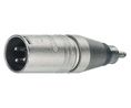 Adaptery audio, Prosty, Wtyk XLR - Wtyk RCA/fono