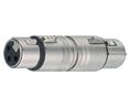 Adaptery audio, Prosty, Gniazdo XLR - Gniazdo XLR