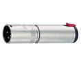 Wtyczka XLR / gniazdo Jack, ø 6,3 mm, stereo, Prosty, Wtyk XLR - 1/4" jack z blokadą, stereo