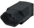 Kupplung 16A 250V Schweizer Steckdose Typ J (T23) Schwarz