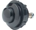 Pushbutton Switch OFF-(ON) 1NO Panel Mount Black