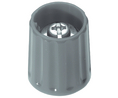 Kiertonuppi 15mm Musta Muovi Valkoinen ilmaisuviiva Rotary Switches